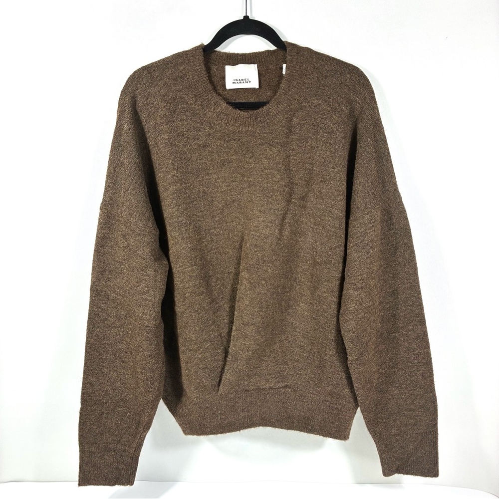 Isabel Marant Brown Crew Neck Sweater - Picture 3 of 12